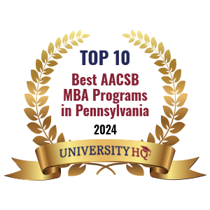 Best AACSB MBA Programs in Pennsylvania